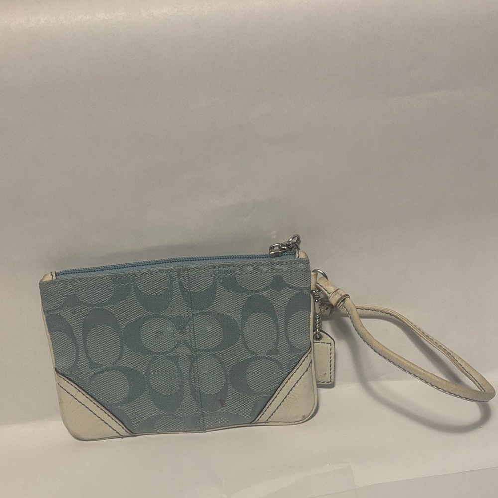 Coach Wristlet Set - Blue, Tan, and Pink - Picture 2 of 13